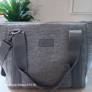 Dagne Dover Landon Carryall Duffle Bag Medium - Heather Gray
